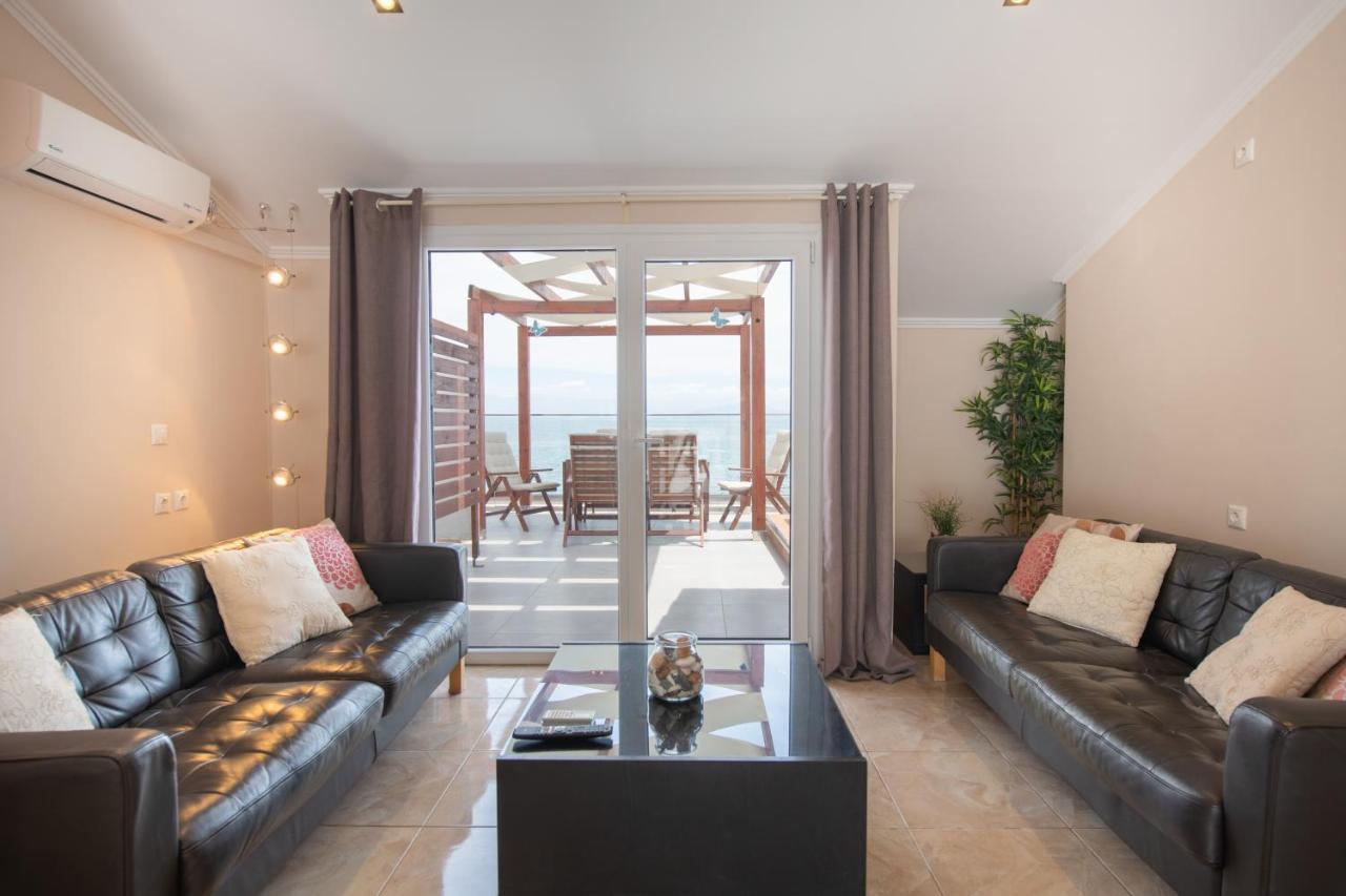 Galini Beach Studios And Penthouse Mesongi Luaran gambar